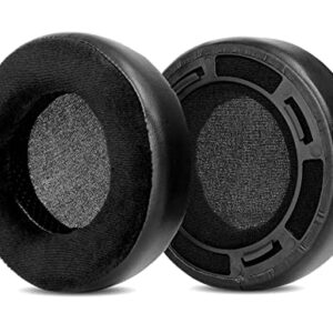 VEKEFF Velour Replacement Earpads Compatible with Hifiman SUNDARA HE400 HE400SE 400I 400S HE560 560I HE500 Headphones (Hybrid)