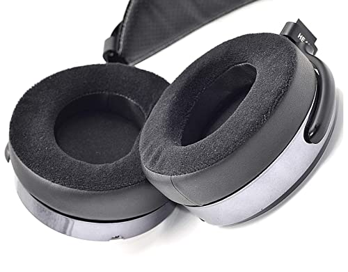 VEKEFF Velour Replacement Earpads Compatible with Hifiman SUNDARA HE400 HE400SE 400I 400S HE560 560I HE500 Headphones (Hybrid)