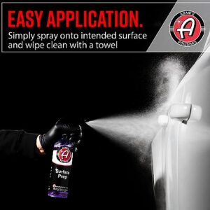 Adam's Surface Prep (16oz) - A Cleaner That Ensures Your Paint is Clean & Ready to Apply Any 9H Top Coat Ceramic Coating After Clay Bar, Car Wash & Orbital Polisher Treatment Purple