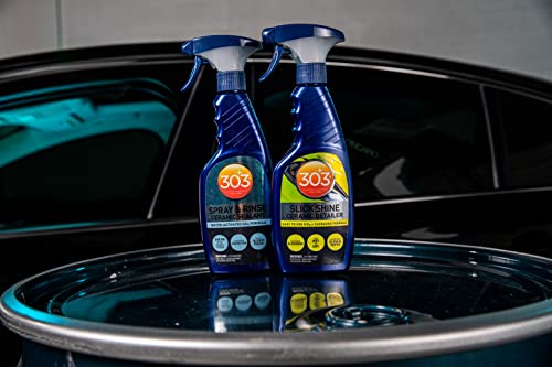 303 Spray & Rinse Ceramic Sealant – Quick Ceramic Coating – Water-Activated SiO2 Formula – 6 Months of Protection – Water Repellent Ceramic Spray – Easy to Use – 16 Oz (Pack of 1) (30262)