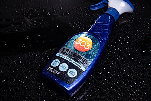 303 Spray & Rinse Ceramic Sealant – Quick Ceramic Coating – Water-Activated SiO2 Formula – 6 Months of Protection – Water Repellent Ceramic Spray – Easy to Use – 16 Oz (Pack of 1) (30262)