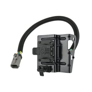 dicmic 4 & 7 pin trailer tow wiring harness plug compatible with 2002-2004 ford f250 f350 super duty replace# ‎2c3z-13a576-da