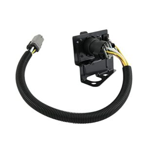 DICMIC 4 & 7 Pin Trailer Tow Wiring Harness Plug Compatible with 2002-2004 Ford F250 F350 Super Duty Replace# ‎2C3Z-13A576-DA