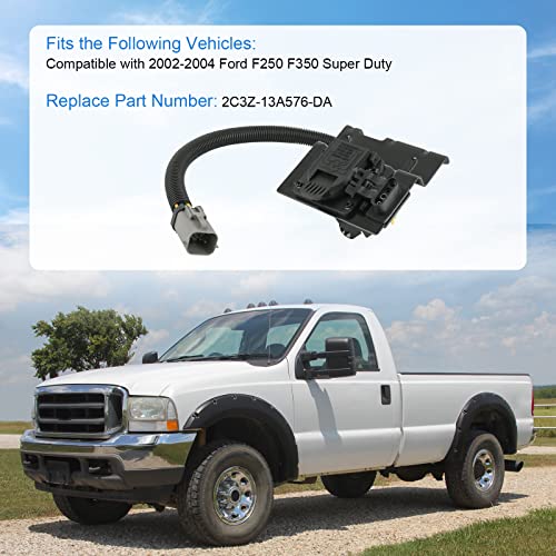 DICMIC 4 & 7 Pin Trailer Tow Wiring Harness Plug Compatible with 2002-2004 Ford F250 F350 Super Duty Replace# ‎2C3Z-13A576-DA