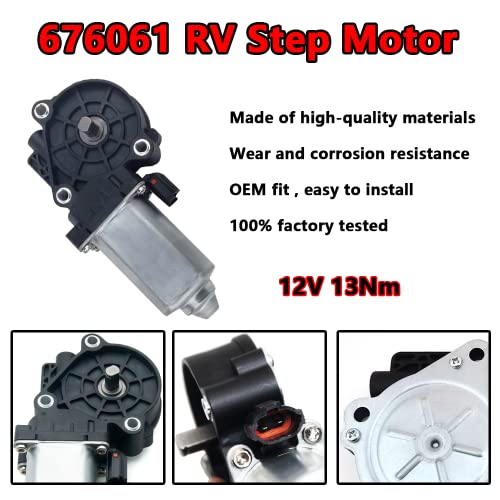 676061 RV Step Motor Replace 366043 379147 369506 214-1001 1101428 Compatible with kwikee Step Motor