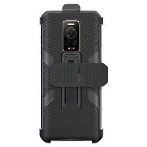 Ulefone Armor 17 Pro Multifunctional Phone Protective Case, Easy Attach, Shockproof, Back Clip & Carabiner Included (Black)