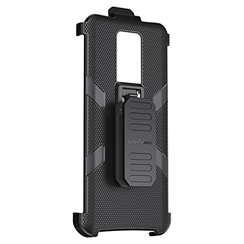 Ulefone Armor 17 Pro Multifunctional Phone Protective Case, Easy Attach, Shockproof, Back Clip & Carabiner Included (Black)