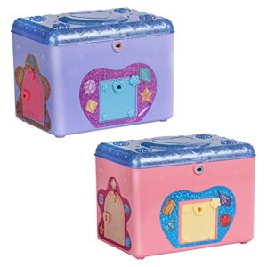 Walbest Toy, Jewelry Box Lovely Large Capacity Plastic Cartoon Treasure Chest for Gift Treasure Box