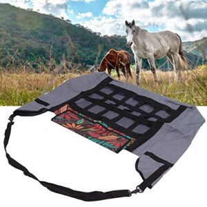 SNOEMWU Horse Feeder,Waterproof Durable Wear Resistant Horse Bag Multipurpose Oxford Cloth Large Capacity Horse Slow Feeder for Horse