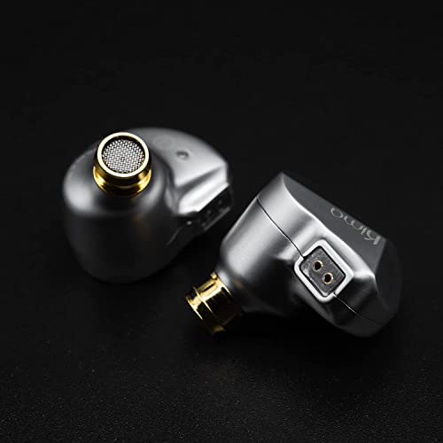 HiFiGo Dunu Kima Single 10mm Dynamic Driver in-Ear Monitors, DLC Diaphgram Dual-Chambered IEMs in-Ear Earphones (DUNU KIMA)