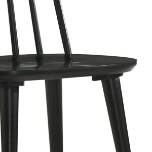 Duhome Dining Chairs Set of 2 Wood, Black Spindle Side Kitchen Room Country Farmhouse Chairs