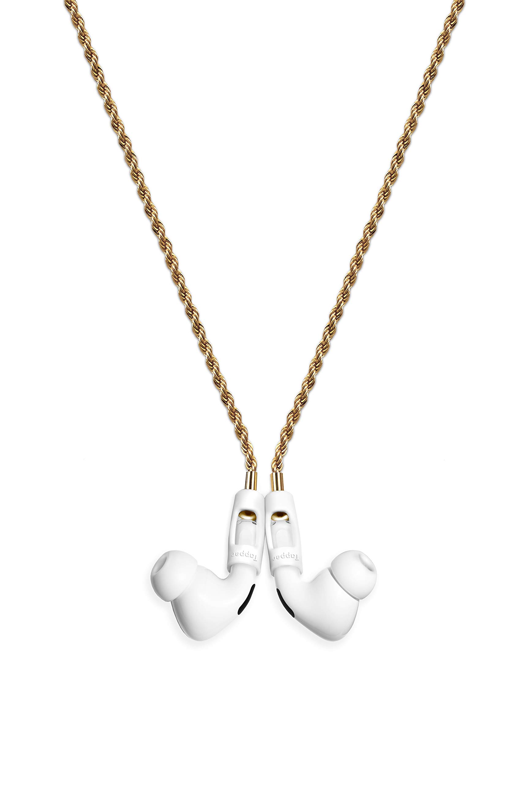 Tapper 18K Gold Plated Rope Chain for AirPods & AirPods Pro