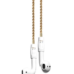 Tapper 18K Gold Plated Rope Chain for AirPods & AirPods Pro