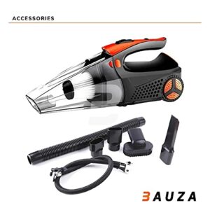 Accessory for car, it is a cleaning kit, a portable and comfortable wireless vacuum cleaner, to clean seats and has enough power to suck up animal hair, leaves everything clean and works at 12 v