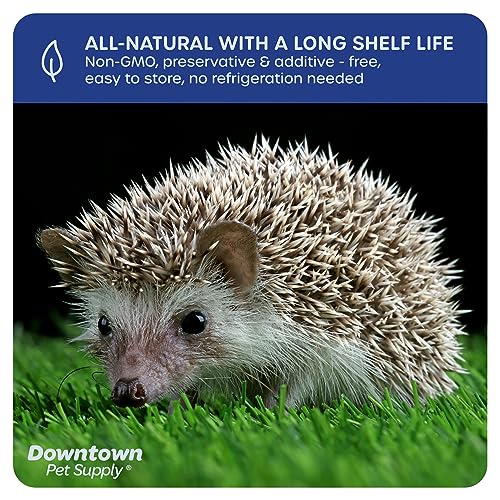 Downtown Pet Supply 1/2 LB Black Soldier Fly Larvae for Wild Birds, Poultry, Reptiles, and Small Mammals Rich in Vitamin B12, B5, Protein, Fiber, Omega 3 Fatty Acids - Great as Mealworms for Chicken