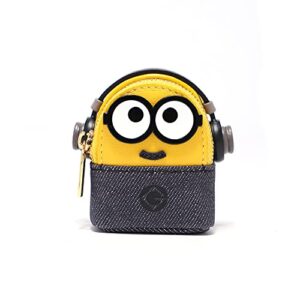fion x minion mini pouch small nano bag for airpods cute earphone case tiny coin purse with removable crossbody strap