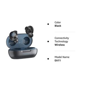 Cotogni Wireless Bluetooth 5.3 Earbuds, P5 Wireless Earbuds with Charging Case Wireless Bluetooth Earphones 40H Playtime Waterproof Wireless Earbuds for iPhone, Android (Black)