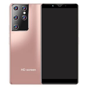 Unlocked Mobile Phones, 6.1 Inch Ultrathin Android Smart Phone HD Full Screen Phone, Dual SIM Deca-core Unlocked Smartphones 1+8G RAM, 2MP+5MP Mobile Cell Phone, Gift for Friends (Rose Gold)