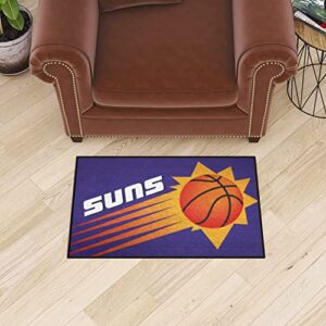 FANMATS 35370 NBA Retro Phoenix Suns Starter Mat Accent Rug - 19in. x 30in.