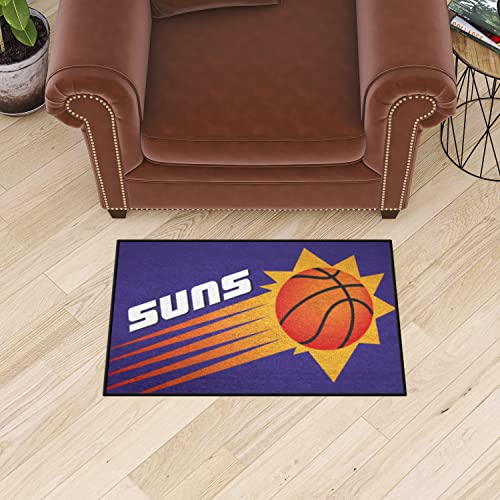 FANMATS 35370 NBA Retro Phoenix Suns Starter Mat Accent Rug - 19in. x 30in.