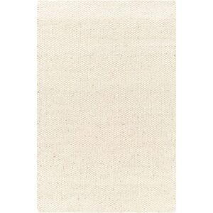 SURYA Coil Bleached Natural Jute Area Rug,4' x 6',Off-White