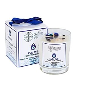 Earth's Elements Wellness Candle Evil Eye Protection Candle