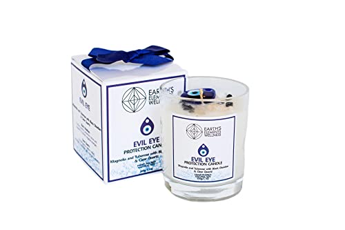 Earth's Elements Wellness Candle Evil Eye Protection Candle