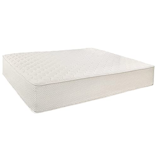 Latex for Less 2-Sided Natural Latex Mattress 7"|100% Natural Latex, Organic Cotton and Pure, Natural Wool| Handcrafted in The USA| GOTS Certified Organic Cotton| 100% Natural Wool | Twin XL