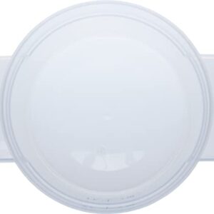 Carlisle FoodService Products StorPlus Plastic Round Food Storage Container, 2 Quart, Clear, (Pack of 12)