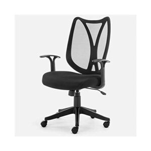 desk chair and swivel home office chair mid back with lumbar support ergonomic task chair with mesh seat