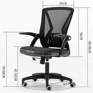 Office Chair High Back Mesh Office Chair Ergonomic Swivel Chair with Lifting Backrest Swivel Chair