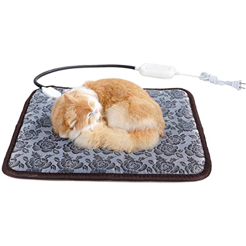 Pet Electric Blanket Waterproof, Anti-bite, Wear-Resistant, Temperature Constant Temperature (17.6x17.6in)