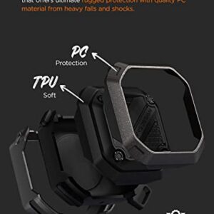 VRS Design Terra Guard Ultimate Buds Case for Galaxy Buds2 Pro (2022), Galaxy Buds 2 Case (2021), Galaxy Buds Pro (2021), Buds Live Case (2020)