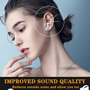 Ear Tips for Airpods Pro,Silicon Earbuds Tips with Noise Reduction Hole,Replacement Ear Tips for Airpods Pro 2nd Generation and Airpods Pro Suitable for Box and Charging Case.[3Pairs] S-10(S/M/L)