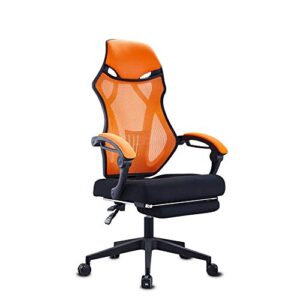 ergonomic mesh office chair high back computer chair desk chair mesh chair with thick cushion soft adjustable (color : c)