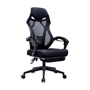 Office Chair Ergonomic Desk Chair Mesh Computer Chair Lumbar Support Modern Executive Adjustable Rolling Swivel Chair Comfortable Mid Task Home Office Chair