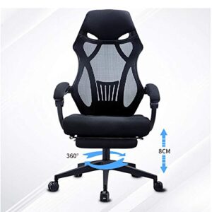 Office Chair Ergonomic Desk Chair Mesh Computer Chair Lumbar Support Modern Executive Adjustable Rolling Swivel Chair Comfortable Mid Task Home Office Chair