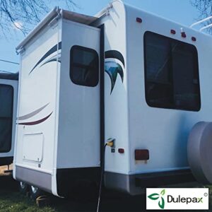 Dulepax-RV Slide Out Awning Fabric Replacement-(46" x 170.2", White- Fabric only)-Universal Slide-Topper Replacement for 5th Wheel RVs, Travel Trailers and Motorhomes…