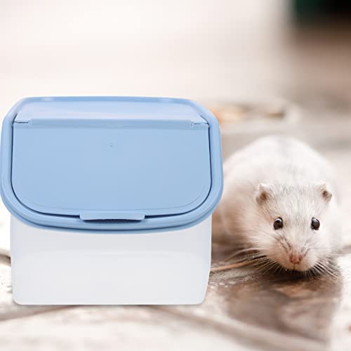 PATKAW Chinchilla Sand Bath Box Gerbil Bathroom Dwarf Hamster Bathtub Hedgehog Toilet for Guinea Pig Squirrel Other Small Animals Cage Accessories