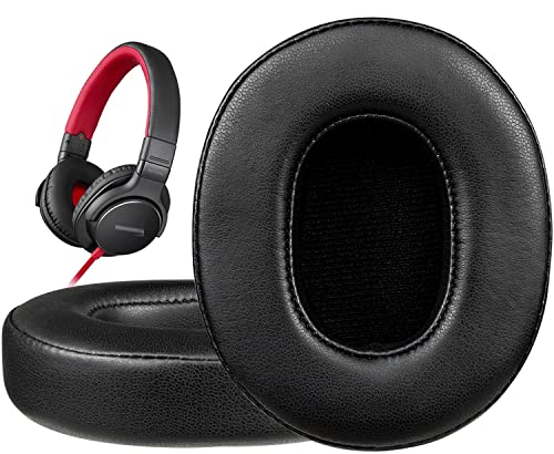 SOULWIT Professional Earpads Replacement for Sony MDR-ZX750 (ZX750BN/ZX750AP/ZX750DC) Headphones, Ear Pads Cushions with Upgraded Soft Protein Leather