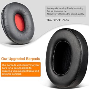 SOULWIT Professional Earpads Replacement for Sony MDR-ZX750 (ZX750BN/ZX750AP/ZX750DC) Headphones, Ear Pads Cushions with Upgraded Soft Protein Leather