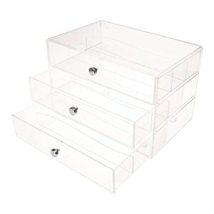 6 Pack: Three-Drawer Washi Organizer by Simply Tidy™