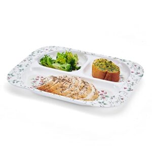 Pfaltzgraff Winterberry Melamine Child Dinner Tray, Set of 4