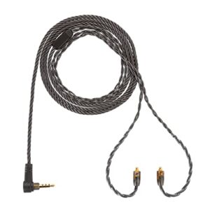 campfire audio super smoky litz iem cable | mmcx cable replacement headphone cable | 2.5mm trrs connector