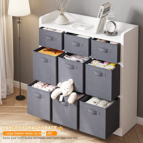 EnHomee Cube Storage Organizer with Storage Bins