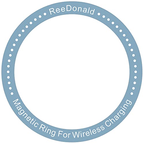 Reedonald Magnetic Rings 3Pack,Universal Metal Magnet for Wireless MagSafe Charge