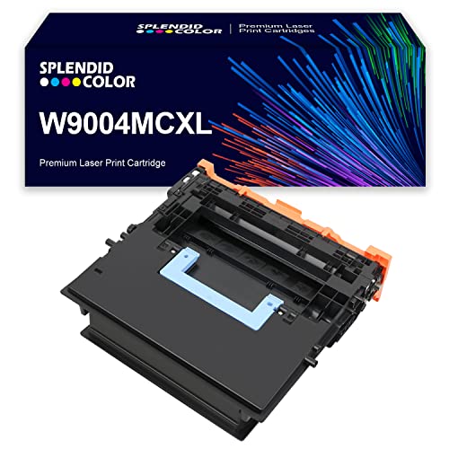 SPLENDIDCOLOR Remanufactured W9004MC Toner Cartridge [New CHIP Full Data] Replacement for HP Managed E60155dn E60165dn E60175dn E60055dn E60065dn E60075dn MFP E62655 E62665 E62675 Printers.