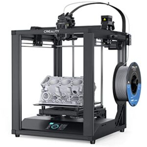 Creality Official 3D Printer Ender-5 S1 250mm/s High-Speed 3D Printers with 300 High-Temp Nozzle Direct Drive Extruder, CR Touch Auto Leveling, Stable Cube Frame High Precision,8.66X8.66X11.02 inch