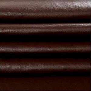 plastex faux leather galaxy vinyl, brown 5 yards