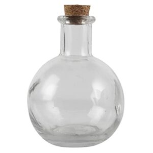 Ashland 12 Pack: Round Glass Bottle with Cork